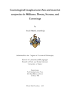 Cosmological Imaginations: Zen and material ecopoetics in Williams, Moore, Stevens, and Cummings