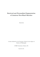 Retrieval and Personalised Segmentation of Amateur Free-Hand Sketches