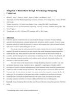 Mitigation of Blast Effects through Novel Energy-Dissipating Connectors