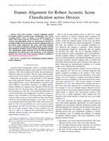 Feature Alignment for Robust Acoustic Scene Classification across Devices