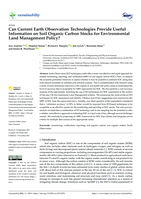 Can Current Earth Observation Technologies Provide Useful Information on Soil Organic Carbon Stocks for Environmental Land Management Policy?