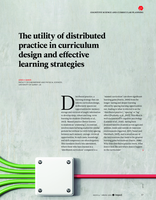 The utility of distributed practice in curriculum design and effective learning strategies