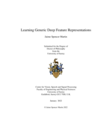 Learning Generic Deep Feature Representations