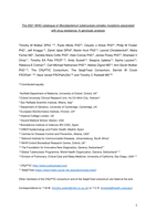 The 2021 WHO catalogue of Mycobacterium tuberculosis complex mutations associated with drug resistance: A genotypic analysis