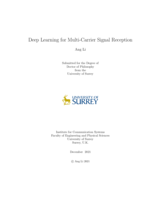 Deep Learning for Multi-Carrier Signal Reception