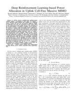 Deep Reinforcement Learning-based Power Allocation in Uplink Cell-Free Massive MIMO