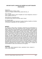 HOW SAFE IS SAFE? A CANADIAN AIR CARRIERS (CAC) SAFETY BEHAVIOR INVESTIGATION