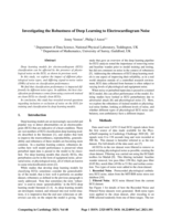 Investigating the Robustness of Deep Learning to Electrocardiogram Noise