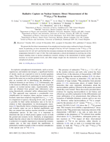 Radiative Capture on Nuclear Isomers: Direct Measurement of the ²⁶ᵐAl (p, γ) ²⁷Si Reaction