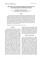 The effect of country-of-origin on new zealand consumers beer purchasing behavior