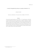 A study of integrable form factors in massless relativistic AdS (3)