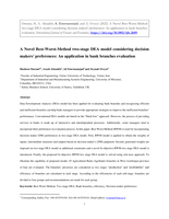A Novel Best-Worst-Method two-stage DEA model considering decision makers' preferences: An application in bank branches evaluation
