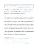 A Mixed Integer Network DEA with Shared Inputs and Undesirable Outputs for Performance Evaluation: Efficiency Measurement of Bank Branches