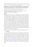 Sustainability in the evaluation of bus rapid transportation projects considering both managers and passengers perspectives: A triple-level efficiency evaluation approach