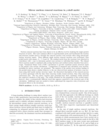 Mirror nucleon removal reactions in $p$-shell nuclei