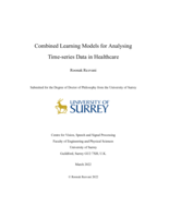 Combined Learning Models for AnalysingTime­series Data in Healthcare