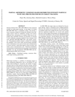 Partial Arithmetic Consensus based Distributed Intensity Particle Flow SMC-PHD Filter for Multi-Target Tracking