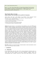 When Worlds Collide: AI-Created, Human-Mediated Video Description Services and the User Experience