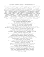New narrow resonances observed in the unbound nucleus ¹⁵F