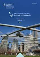 Spatial Structures; Movers and Shakers, Volume 3, Issue 1