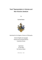 Trans* Representation in Victorian and Neo-Victorian Literature