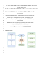 Air pollution and plant health response-current status and future directions