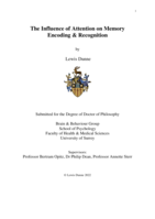 The Influence of Attention on Memory Encoding & Recognition