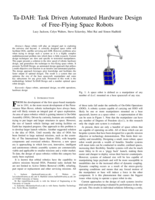 Ta-DAH: Task Driven Automated Hardware Design of Free-Flying Space Robots