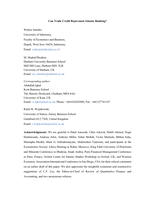 Can Trade Credit Rejuvenate Islamic Banking?