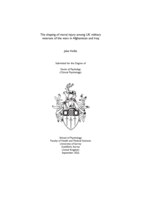 The shaping of moral injury among UK military veterans of the wars in Afghanistan and Iraq