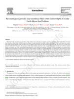 Resonant quasi-periodic near-rectilinear Halo orbits in the Elliptic-Circular Earth-Moon-Sun Problem