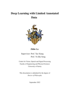 Deep Learning with Limited Annotated Data