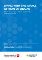 Living with the impact of iron overload: Report from a large survey of people with haemochromatosis