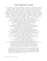 Evidence of partial seniority conservation in the πg 9/2 shell for the N = 50 isotones
