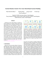 Garment Ideation: Iterative View-Aware Sketch-Based Garment Modeling