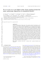 To β or not to β: can higher order Jeans analysis break the mass–anisotropy degeneracy in simulated dwarfs?