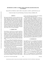 Rethinking Genre Classification With Fine Grained Semantic Clustering