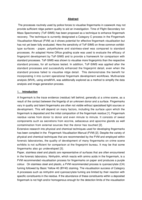 Improving the technological readiness&nbsp;of Time of Flight-Secondary Ion Mass Spectrometry for enhancing fingermark recovery - towards operational deployment  