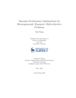 Bayesian Evolutionary Optimization for Heterogeneously Expensive Multi-objective Problems