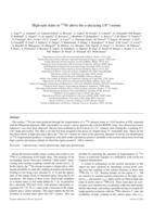 High-spin states in ²¹²Po above the α-decaying (18⁺) isomer