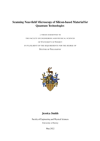 Scanning Near-field Microscopy of Silicon-based Material for Quantum Technologies