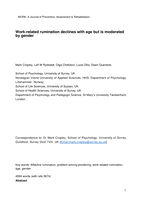 Work-related rumination declines with age but is moderated by gender