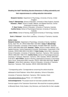 Breaking the habit? Identifying discrete dimensions of sitting automaticity and their responsiveness to a sitting-reduction intervention