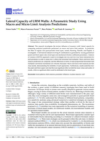 Lateral Capacity of URM Walls: A Parametric Study Using Macro and Micro Limit Analysis Predictions