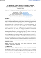 Offshore wind farms as additional coolant power sources to enhance seismic resilience of nuclear power plants- A case study
