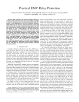 Practical EMV Relay Protection