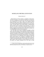 MODELLING PRETRIAL DETENTION