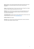 Inequalities in cancer screening participation between adults with and without severe mental illness: results from a cross-sectional analysis of primary care data on English Screening Programmes