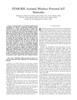 STAR-RIS Assisted Wireless Powered IoT Networks