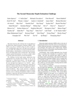 The Second Monocular Depth Estimation Challenge